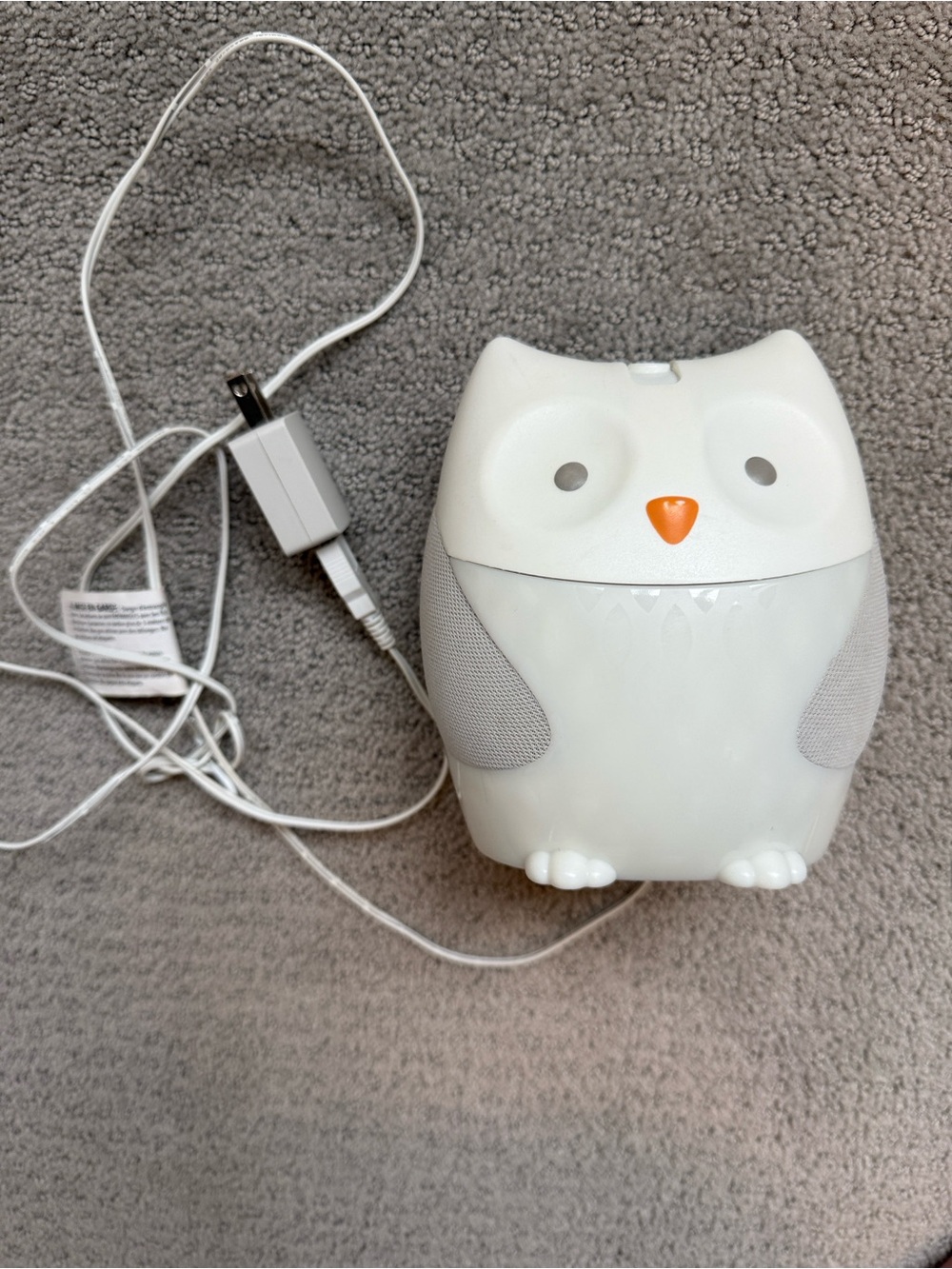 White Owl Baby Sound Machine Night Light skip hop